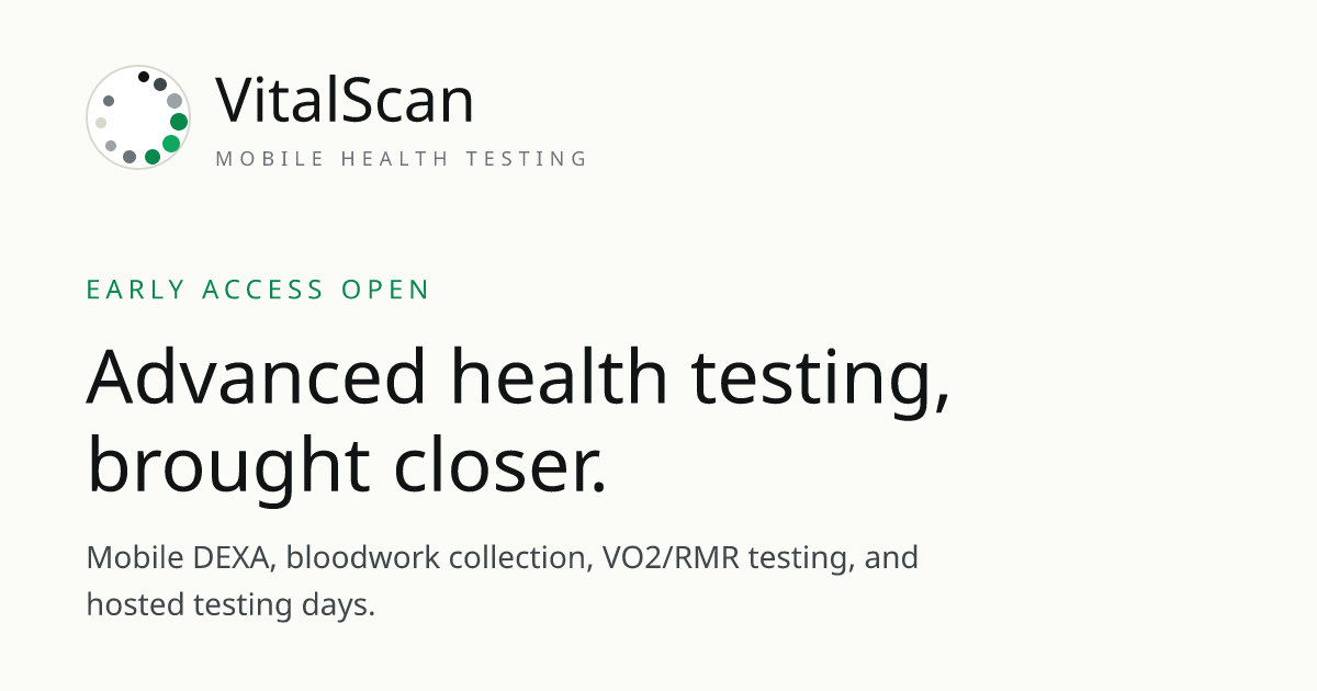 VitalScan - Mobile Health Assessments